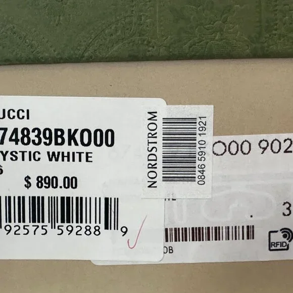 Gucci Marmont GG Padded Chevron Matelasse Leather Mule Sandal Heels Shoes - Picture 16 of 16